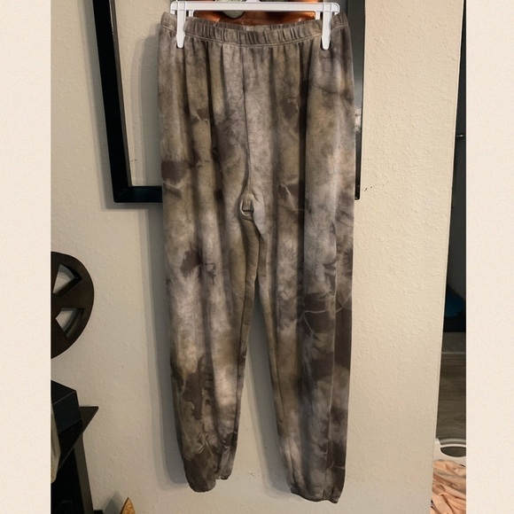 Charcoal/brown Baby French Terry Sweatpants - Picture 8 of 15
